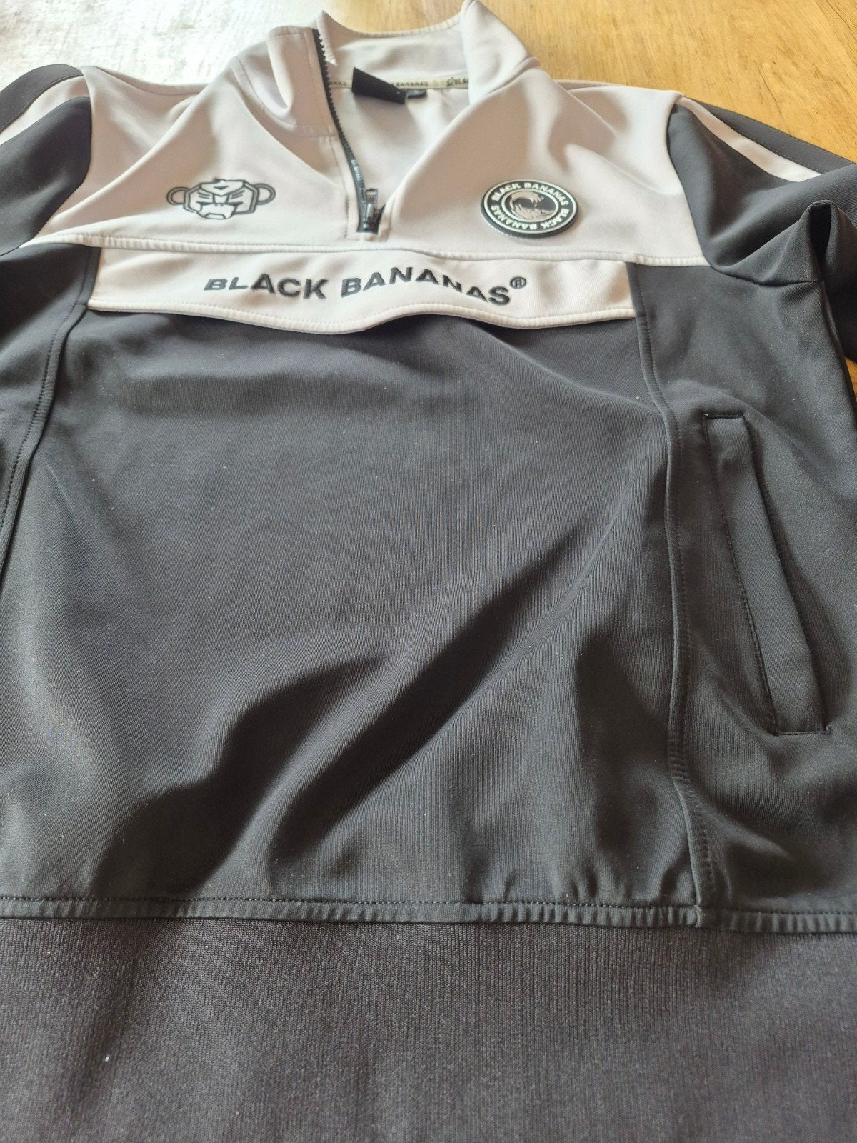Mooi Black Bananas shirt, zo goed als nieuw, Maat 48/50 (M), Zwart, Ophalen of Verzenden, Zo goed als nieuw