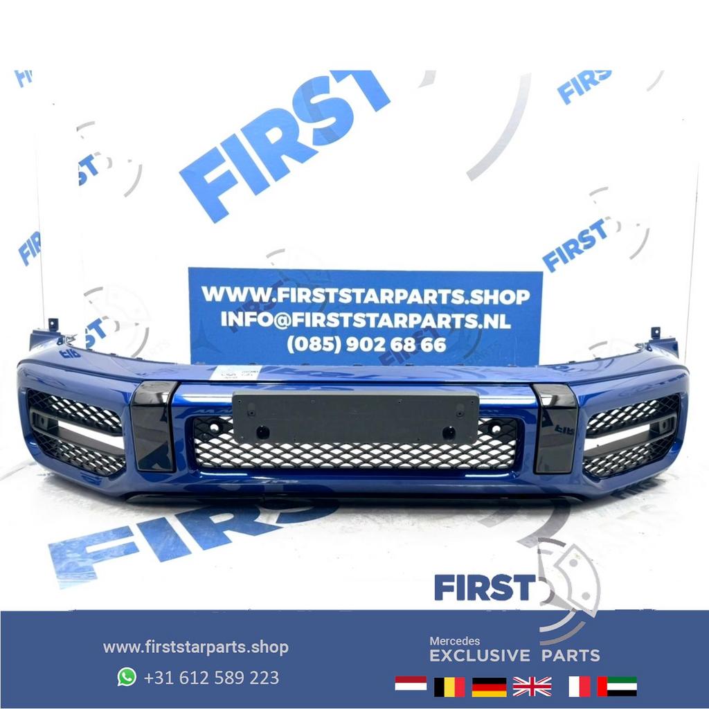 W463 G63 BUMPER G KLASSE G63s AMG VOORBUMPER origineel Merce, Auto-onderdelen, Carrosserie en Plaatwerk, Gebruikt, -, Voor, Ophalen of Verzenden