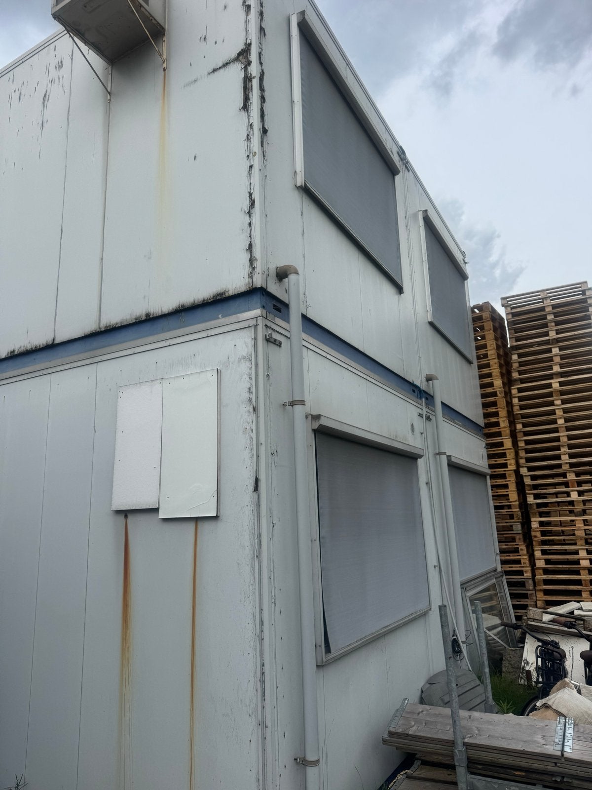 Modulaire kantoorunits (2 stuks), Zakelijke goederen, Machines en Bouw | Keten en Containers, Ophalen of Verzenden