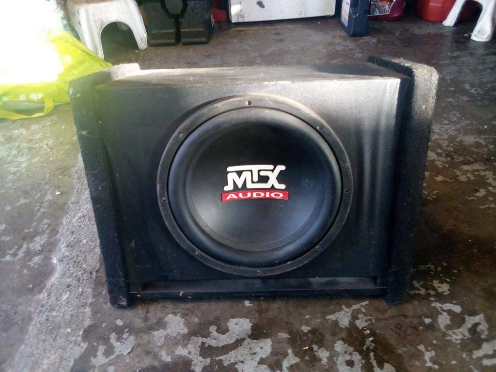 boem dikke MTX Audio Subwoofer, Auto diversen, Autospeakers, Ophalen, Gebruikt