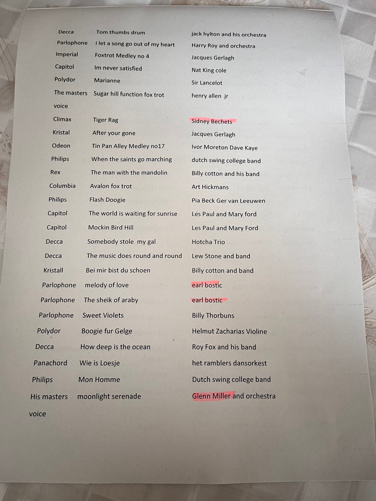 180 st. 78 toeren platen oa Bill Haley Louis Armstrong, Ophalen, Zo goed als nieuw, Overige formaten