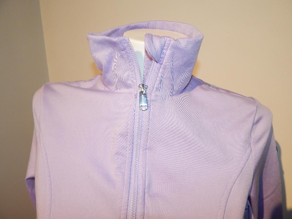 Goldbergh lila paars warme stretch kol rits kraagje M, Maat 38/40 (M), Verzenden, Paars, Gedragen