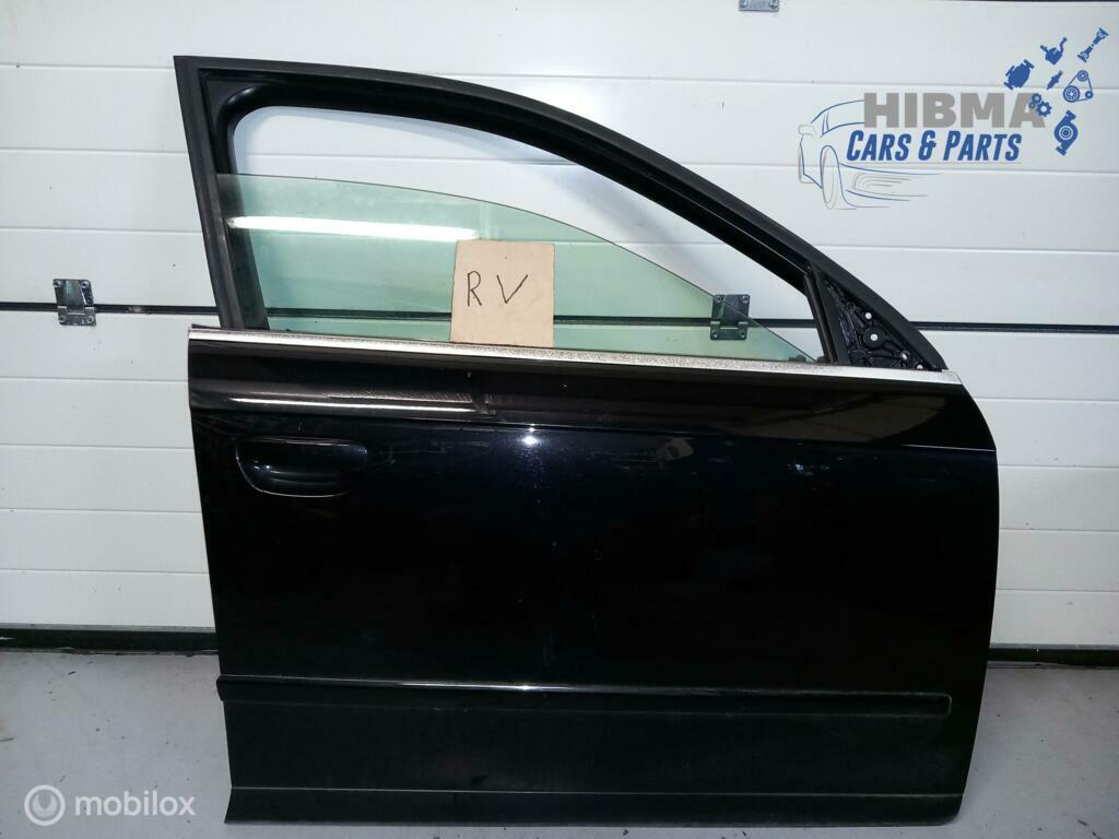 Audi A4 Avant B7 Portier Phantom Black Rechts Voor 2004-2011, Gebruikt, Deur, Voor, Audi
