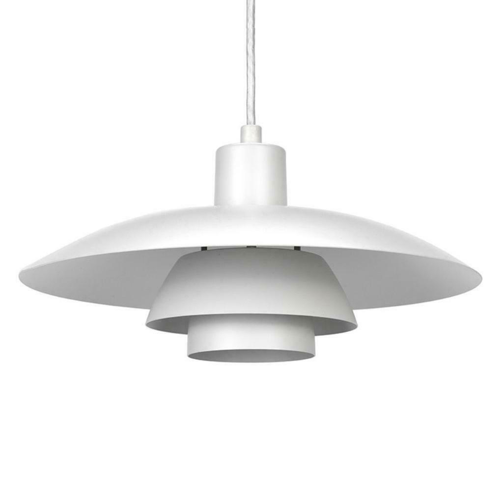 Vintage Deense design hanglamp, Ophalen of Verzenden, Gebruikt, Glas, Vintage