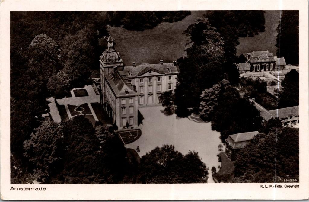 Amstenrade - K.L.M. luchtfoto, Verzenden, 1920 tot 1940, Ongelopen, Limburg