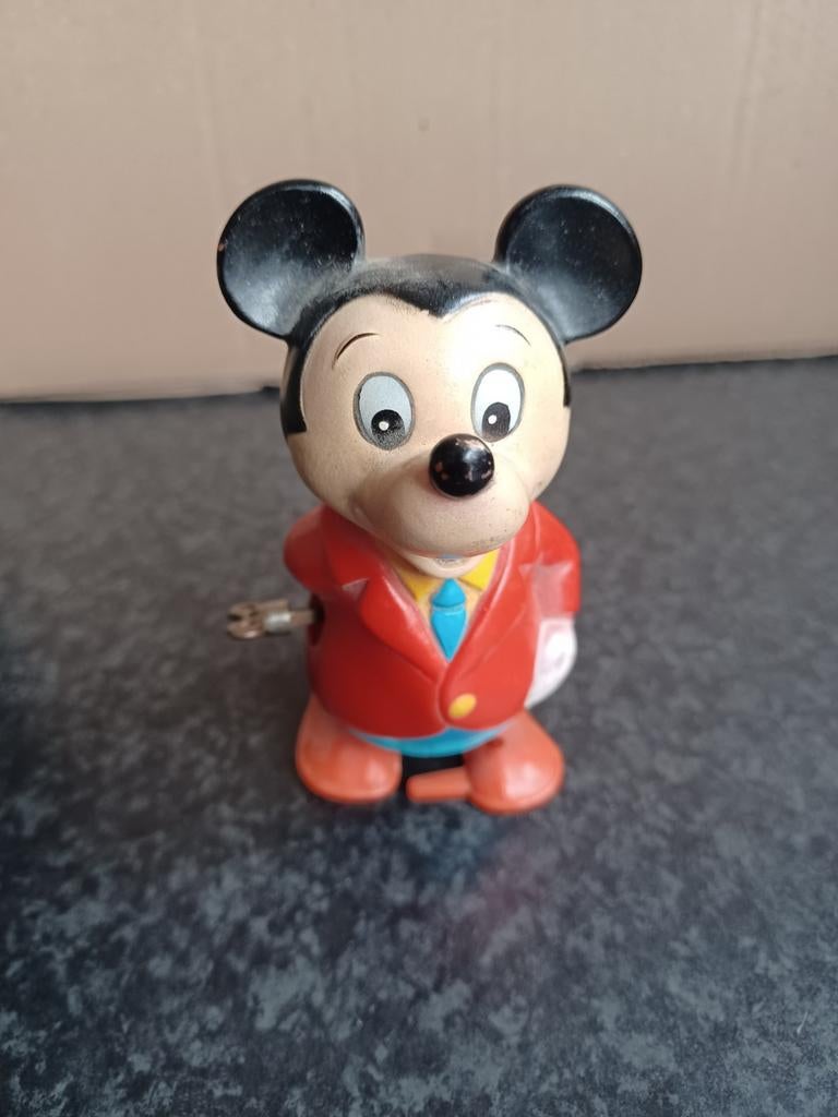 Mickey Mouse opdraaifiguurtje (Disney Japan), Verzamelen, Disney, Gebruikt, Beeldje of Figuurtje, Mickey Mouse, Ophalen