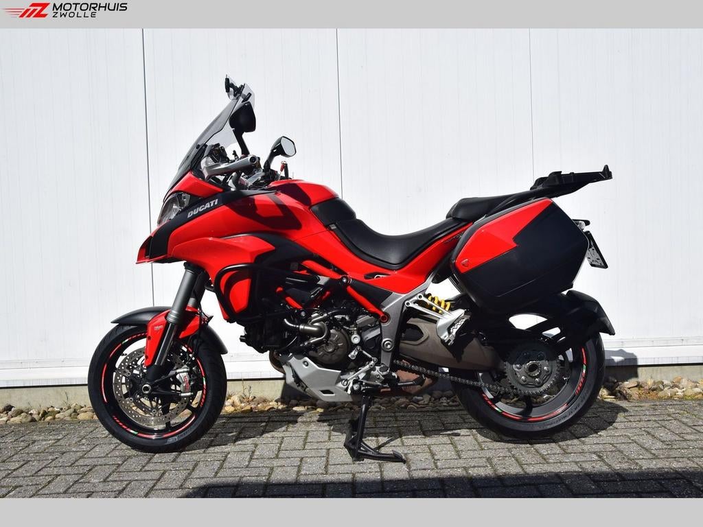 Ducati Multistrada 1200 S (bj 2015 - 53.159km) 2 Koffers, 2 cilinders, 1198 cc, Motorrijbewijs A, Bedrijf