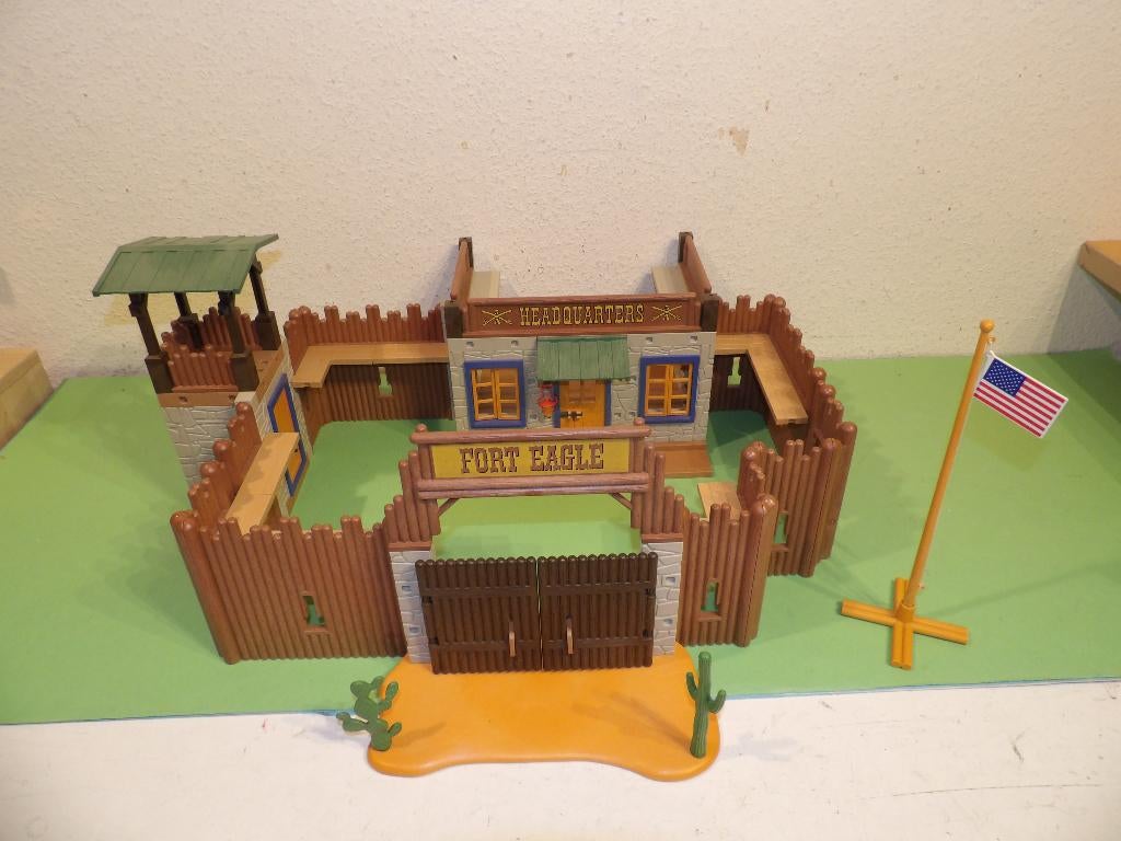 Playmobil western fort, Kinderen en Baby's, Speelgoed | Playmobil, Ophalen of Verzenden, Gebruikt, Complete set