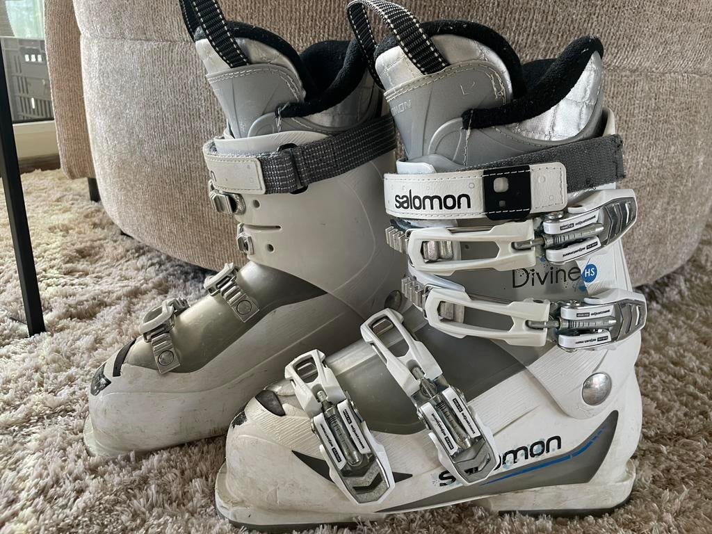Salomon divine HS skischoen maat 24 (EU 37), 160 tot 180 cm, Gebruikt, Schoenen, Skiën