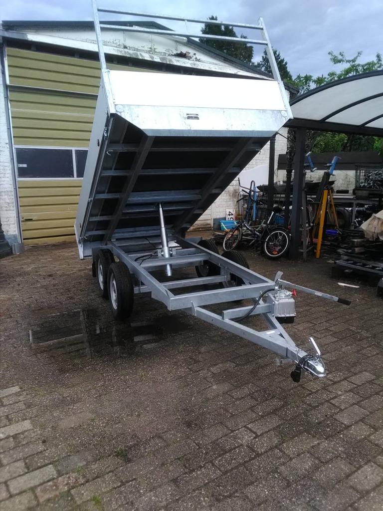 Te koop nieuwe ongeremde kiepers aanhanger    0651376539, Auto diversen, Aanhangers en Bagagewagens, Ophalen, Nieuw, Hulleman