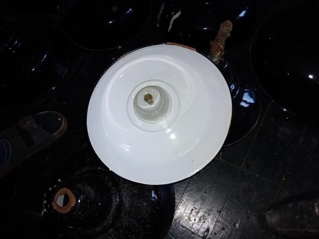 industrielampen, Ophalen, Gebruikt, Vintage, Metaal