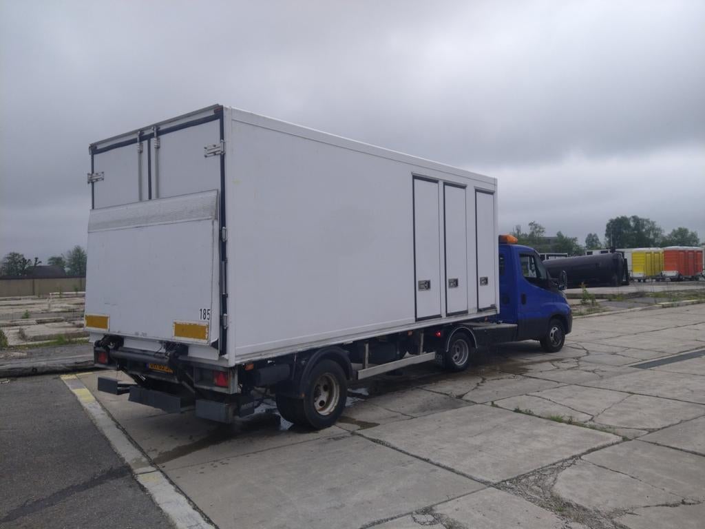 Be oplegger be trailer met laadklep koelwagen koelaanhanger, Auto diversen, Aanhangers en Bagagewagens, Ophalen