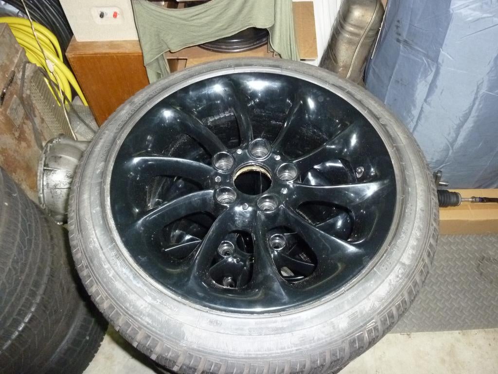 BMW Winterbanden205/50/17 met Velg type 106 8x17 5/120 et47, Ophalen of Verzenden