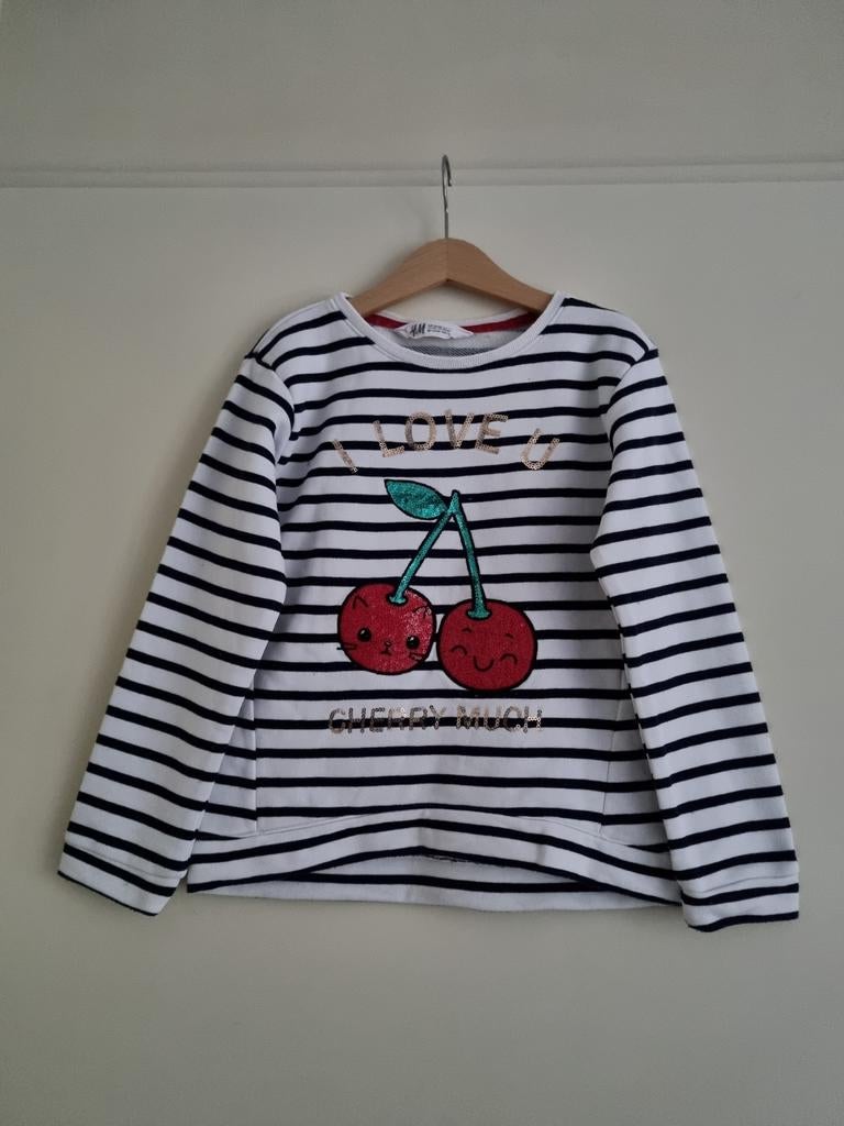 Trui voor meisjes -- maat 122 / 128 ( 6 - 8 jaar ) -- H&M, Kinderen en Baby's, Kinderkleding | Maat 122, Meisje, Trui of Vest