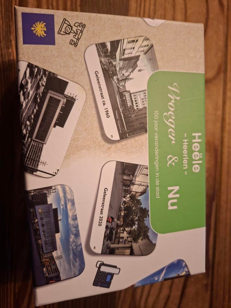 Heerlen Vroeger & Nu Memospel, Ophalen of Verzenden, Minder dan 500 stukjes, Nieuw, Overige typen