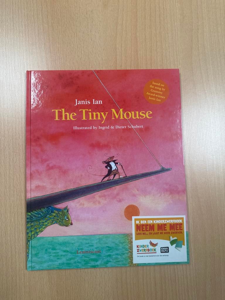 The Tiny Mouse - Janis Ian, Ophalen, Zo goed als nieuw, Uitklap-, Voel- of Ontdekboek, 3 tot 4 jaar