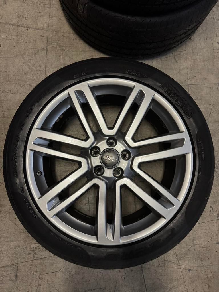 Velgen Audi 20 inch, Auto-onderdelen, Banden en Velgen, Ophalen, 265 mm, 20 inch, Zomerbanden