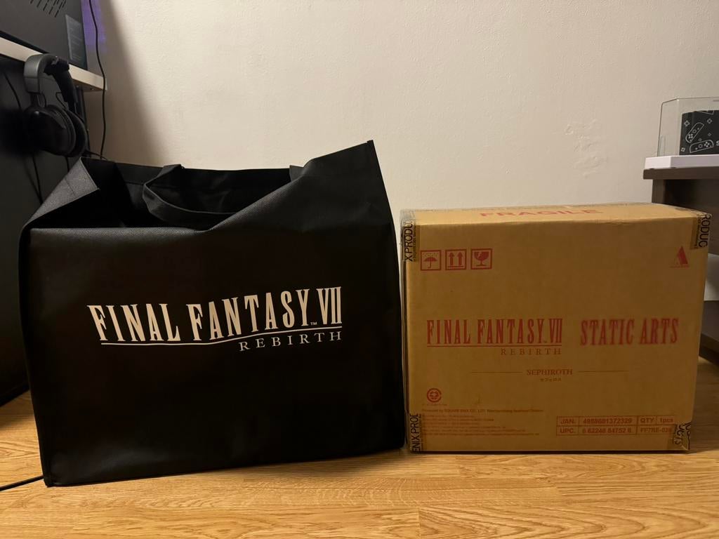 Final Fantasy VII Rebirth Collectors Edition Sephiroth Art, Verzamelen, Ophalen of Verzenden, Nieuw