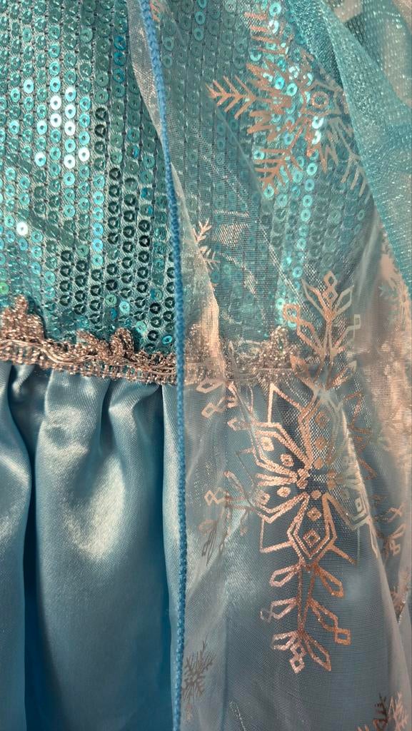 Nieuw Elsa Frozen Prinsessenjurkje maat 122-128 (7-8 jaar), Kleding | Dames, Carnavalskleding en Feestkleding, Ophalen of Verzenden