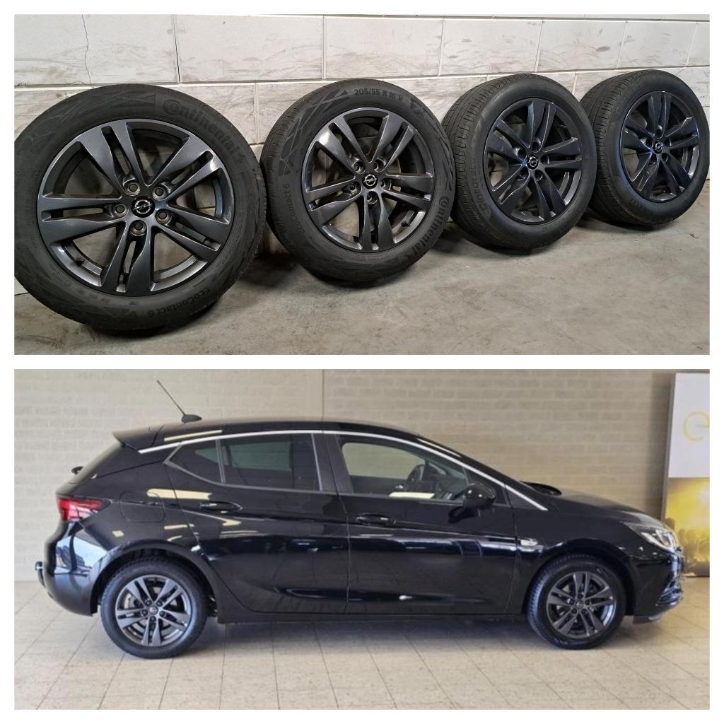 ALS NIEUW lichtmetalen velgen Opel Astra K Astra J 205/55/16, Auto-onderdelen, Banden en Velgen, Gebruikt, 16 inch, Banden en Velgen