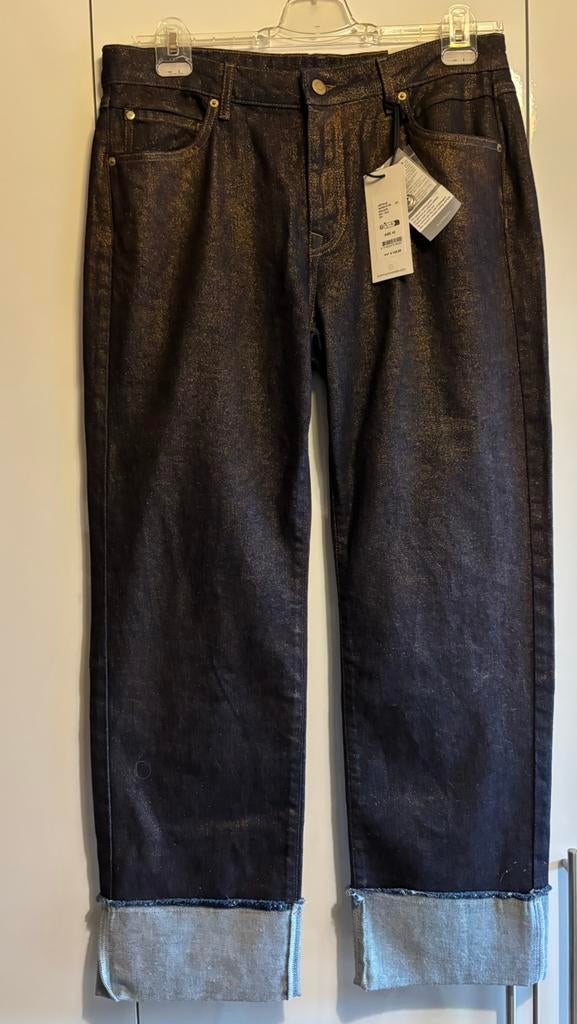 Summum jeans gold blue omslag maat 42, Verzenden, Zo goed als nieuw, Blauw, W33 - W36 (confectie 42/44)