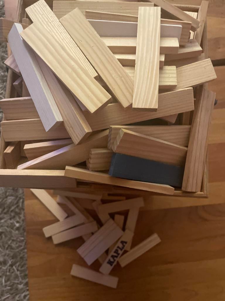 Kapla doos helemaal tot het randke gevuld, Ophalen of Verzenden, Gebruikt, Overige merken