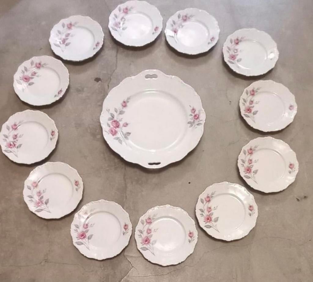 Bavaria Servies met Gouden Rand - 13 Delig, Ophalen of Verzenden