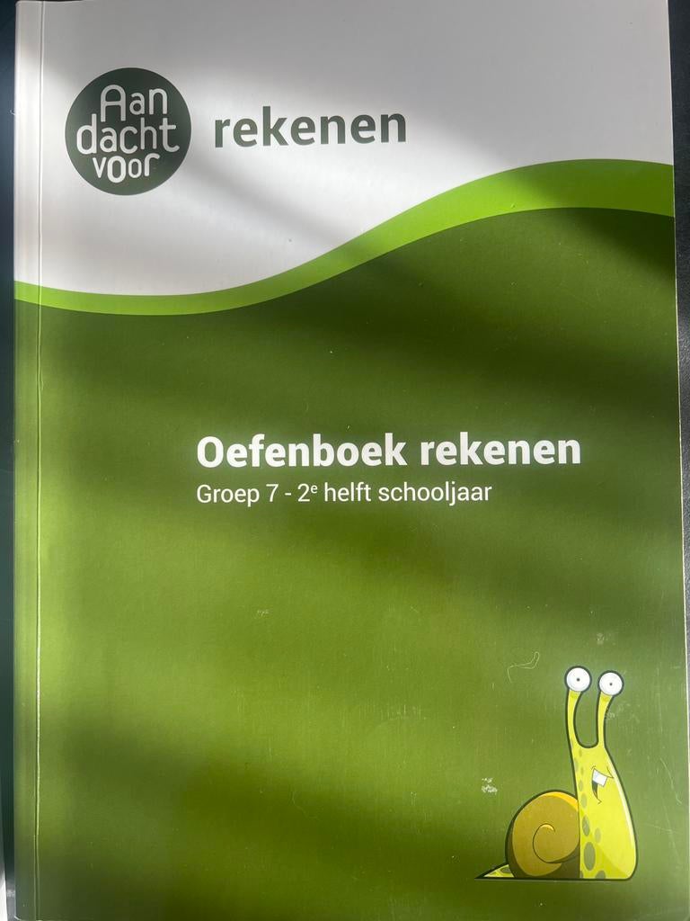 Rekenen Oefenboek Groep 7 / Cito toets gr. 7, Ophalen of Verzenden, Zo goed als nieuw, Overige niveaus, Wiskunde A