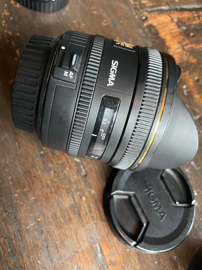 Sigma 10mm Fisheye HSM lens - Perfecte staat!, Ophalen, Zo goed als nieuw, Groothoek Fisheye-lens