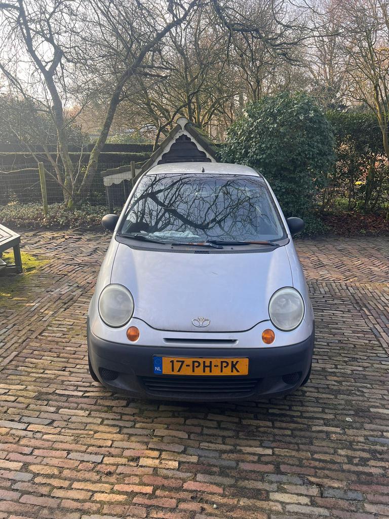 Daewoo Matiz 0.8 2004 Grijs, Auto's, Voorwielaandrijving, Matiz, Origineel Nederlands, Particulier