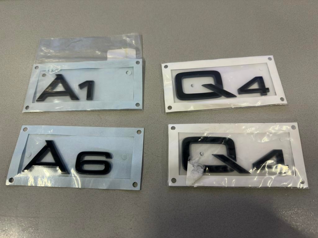 AUDI opschriften / Logo’s, Ophalen of Verzenden