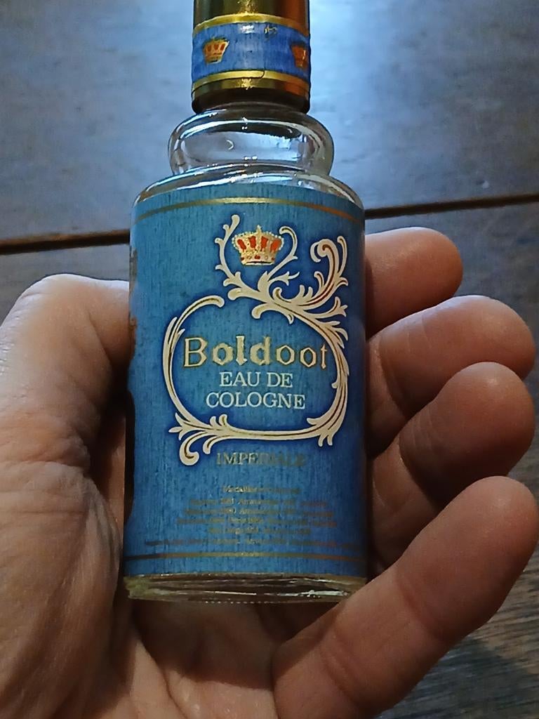 BOLDOOT IMPERIALE EAU DE COLOGNE. ORGINEEL.., Ophalen of Verzenden, Parfumfles, Gevuld