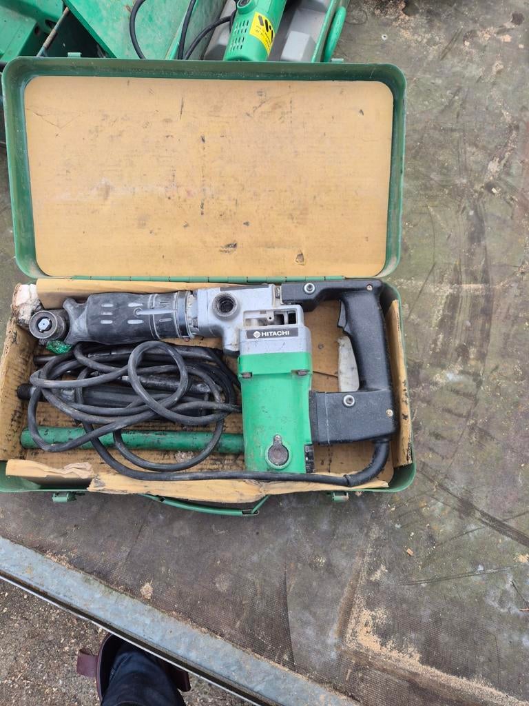 Hitachi boorhamer, Ophalen, Boor- en/of Breekhamer