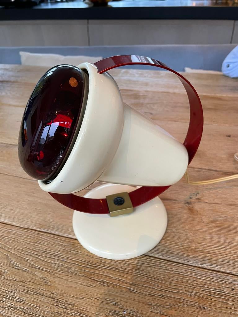 Philips Infraphil lamp - Vintage Dutch design, Ophalen of Verzenden, Gebruikt, Metaal, Minder dan 100 cm