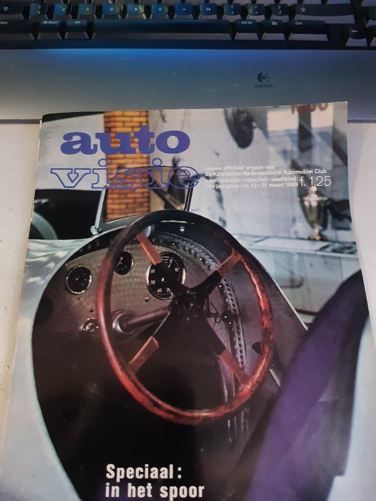 Autovisie nr.12-1969 oa Ford Capri (Z194-82), Ophalen of Verzenden, Gelezen, Ford