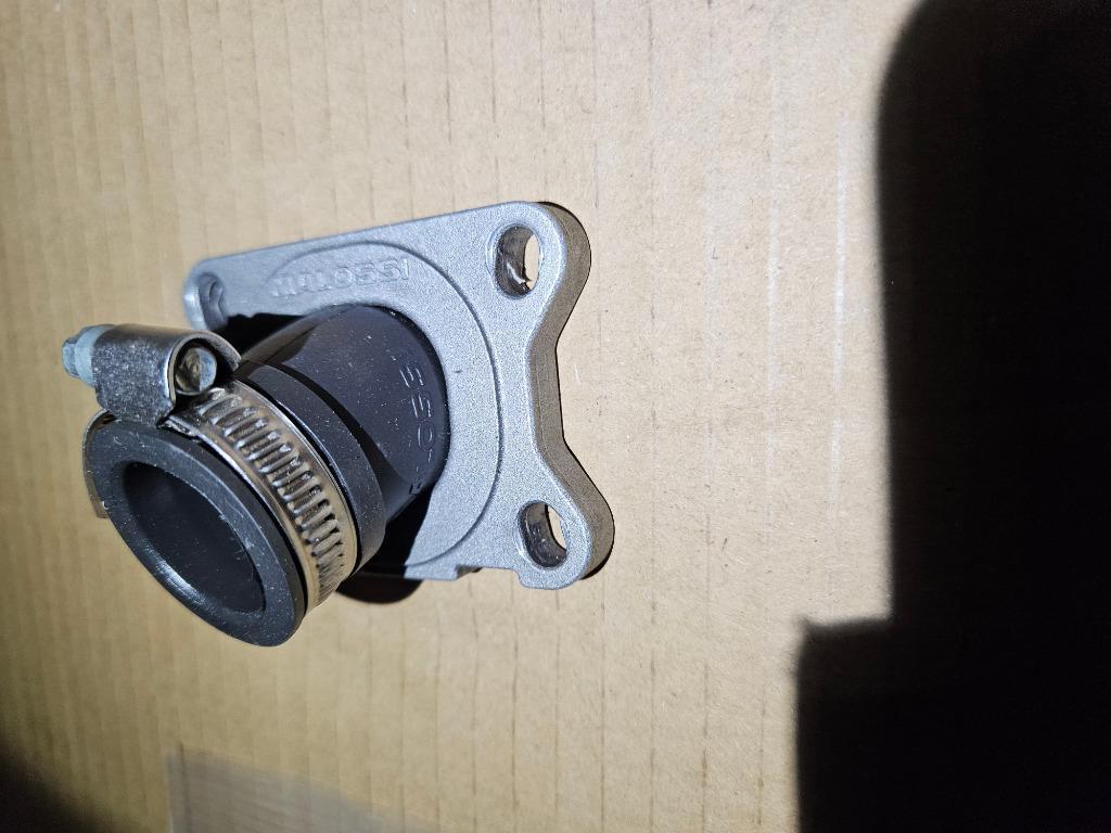 Draaibaar Spruitstuk Malossi 19mm /  21mm Derbi  AM6, Fietsen en Brommers, Nieuw, Ophalen of Verzenden, Carburateur, Malossi