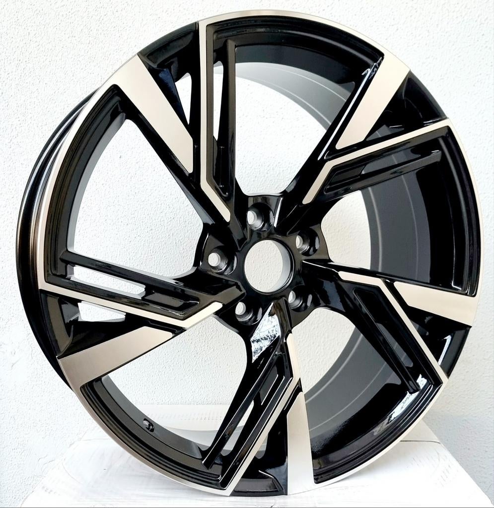17" velgen Look 5x100 nieuw past Audi A1 S1 Polo Ibiza Fabia, 215 mm, Velg(en), Nieuw, 17 inch
