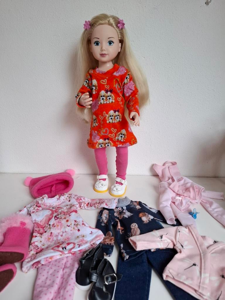 Jolina Ballerina pop met kleding., Ophalen of Verzenden, Gebruikt, Overige typen
