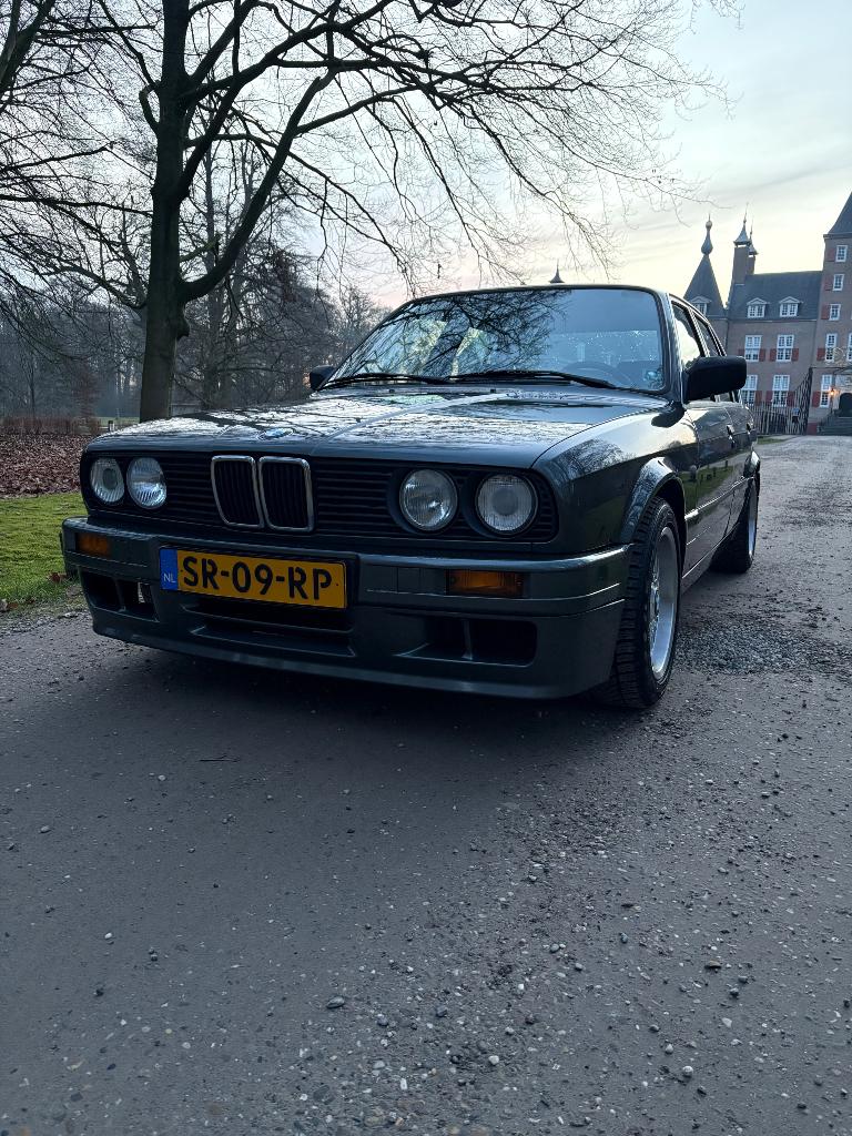 BMW 3-Serie 1.8 I 316 K6 1987 Grijs, Auto's, Bluetooth, 4 cilinders, 100 pk, Origineel Nederlands