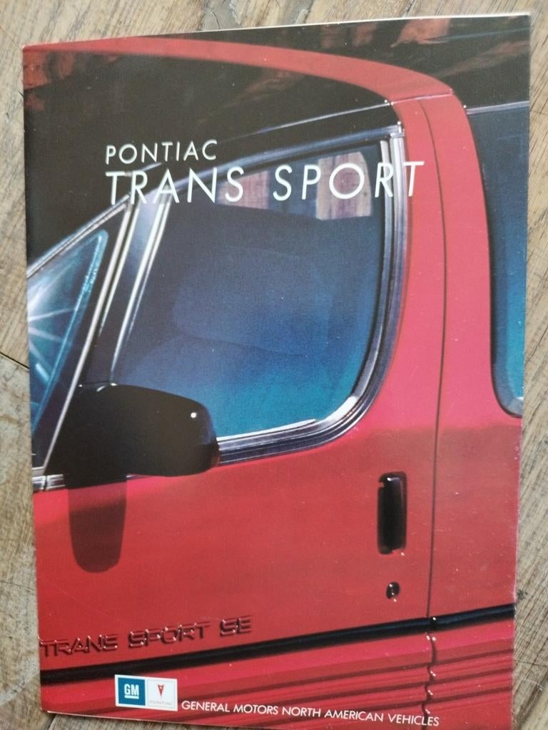Pontiac trans sport brochure 1991, Ophalen of Verzenden, Zo goed als nieuw, Overige merken, Pontiac