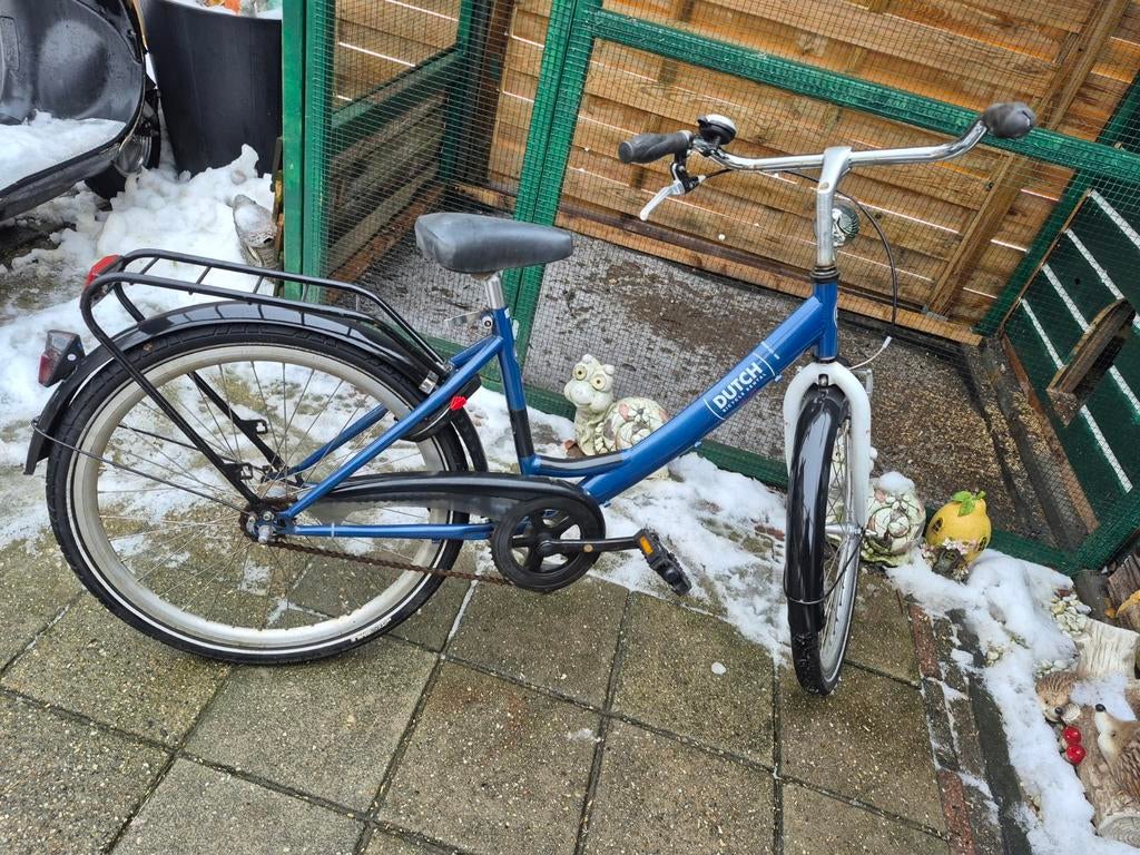 Dutch meisjesfiets 24 inch, Fietsen en Brommers, Fietsen | Meisjes, Ophalen, Dutch, ., Handrem