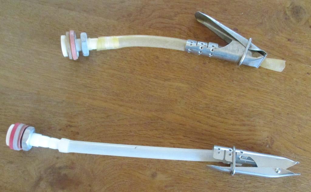 Slangknijpkraan van rvs., Ophalen of Verzenden, Nieuw