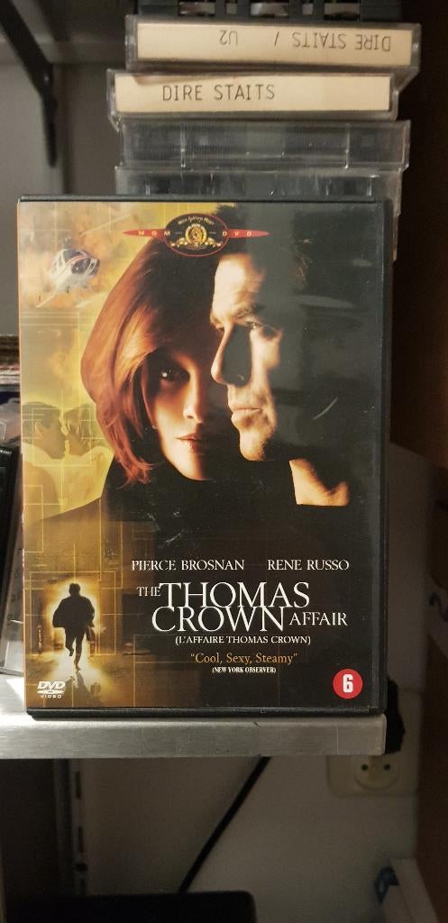 The Thomas Crown affair (Z228-354), Alle leeftijden, Ophalen of Verzenden, Zo goed als nieuw, Actiethriller