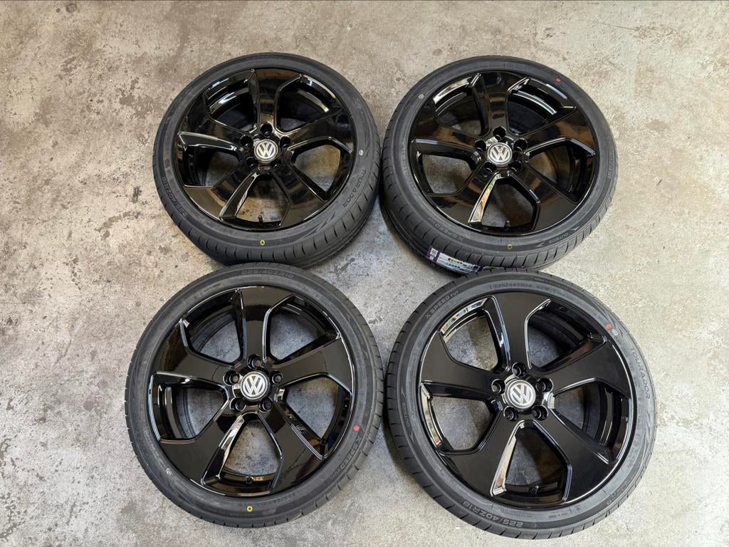 ✅ 18 inch Volkswagen Austin velgen 5x112 Golf 6 7 GTD GTI R, Ophalen, 18 inch, Gebruikt, Banden en Velgen