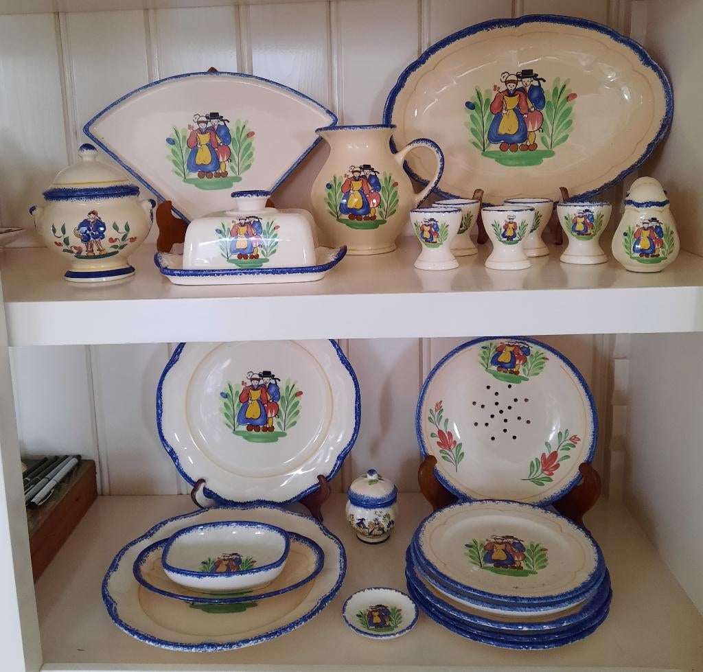 Breton 'artisanal' - Ontbijtservies (26), Ophalen of Verzenden