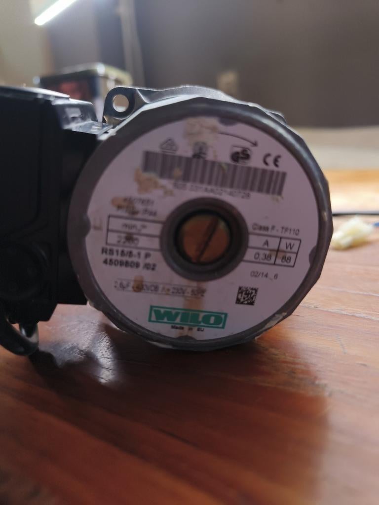 Wilo cv pomp rs15/5-1 P, Minder dan 30 cm, Overige typen, Minder dan 60 cm, Ophalen of Verzenden