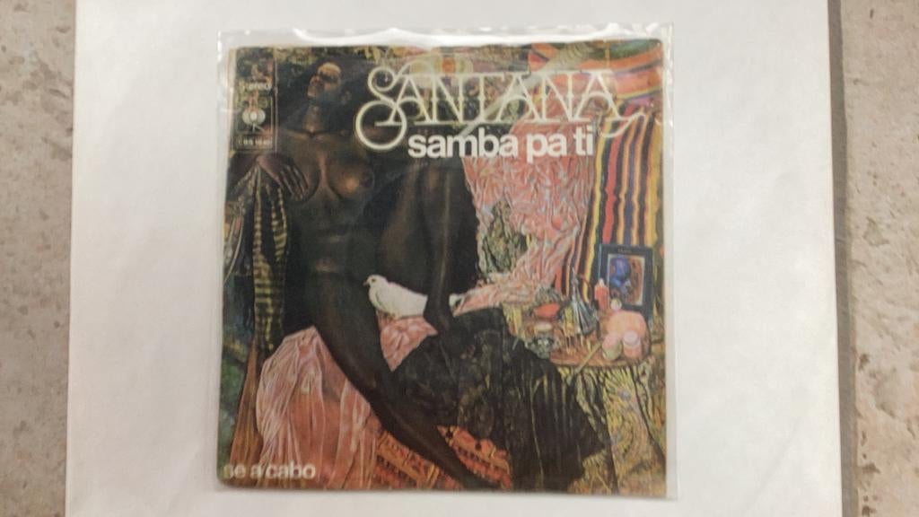Singles Santana: Samba pa ti, Latin en Salsa, Gebruikt, 7 inch, Single