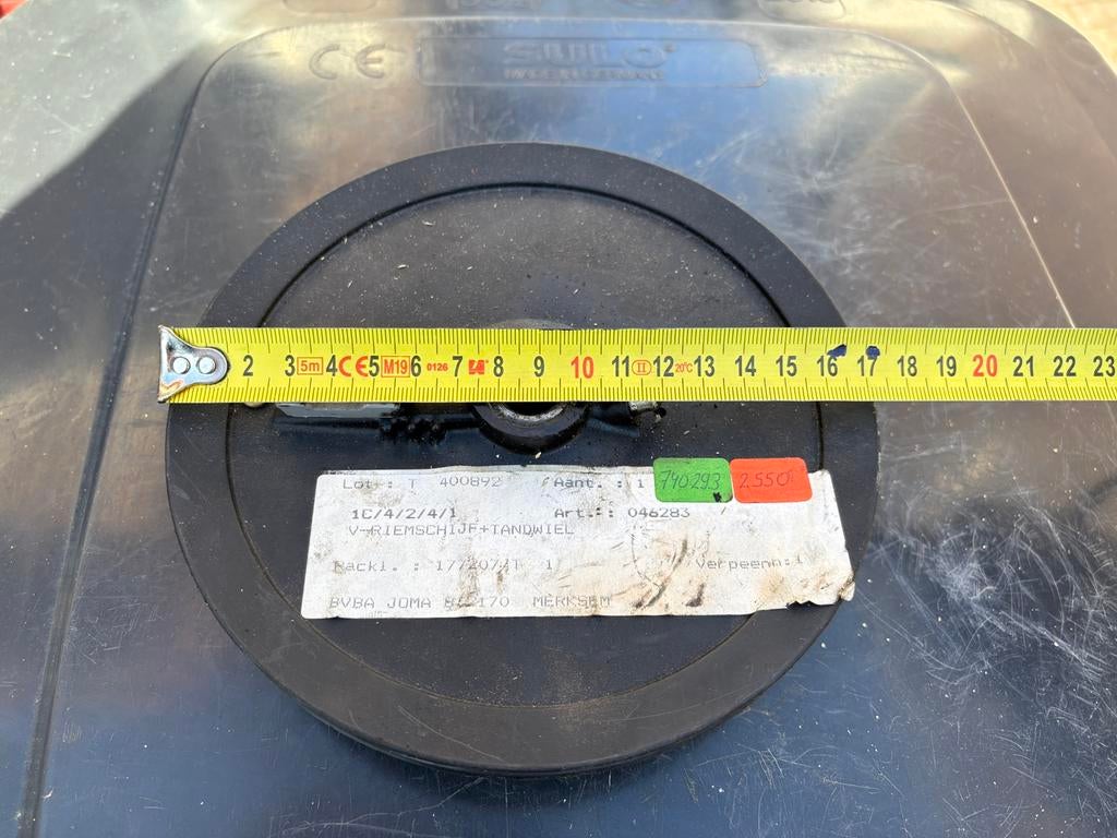 Peugeot 103 GL10 GT10 v-riemschijf, Verzenden, Nieuw, Overige typen, Overige merken