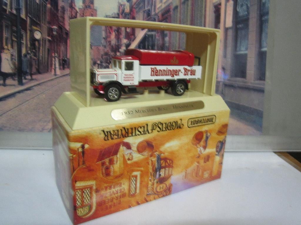 MERCEDES-BENZ 1932 HENNINGER-BRAU, Ophalen of Verzenden, Nieuw, Bus of Vrachtwagen, Matchbox