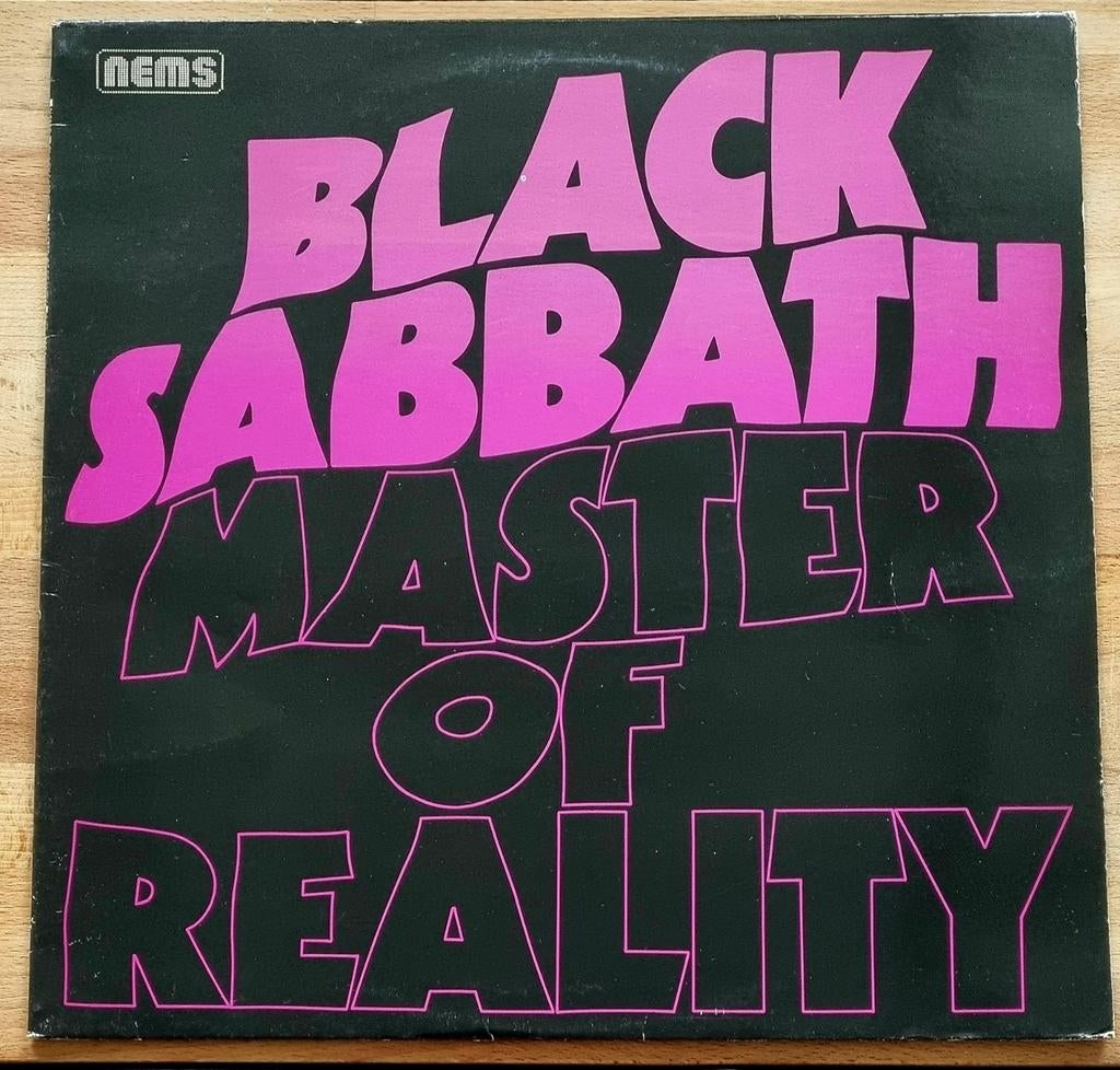BLACK SABBATH - 'Master Of Reality' (Franse persing, 1976), Ophalen of Verzenden